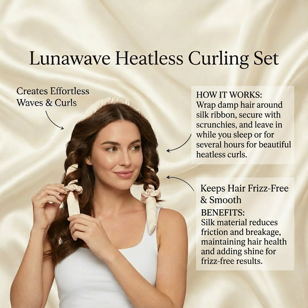 Silk Theory™ LunaWave Heatless Curling Wrap
